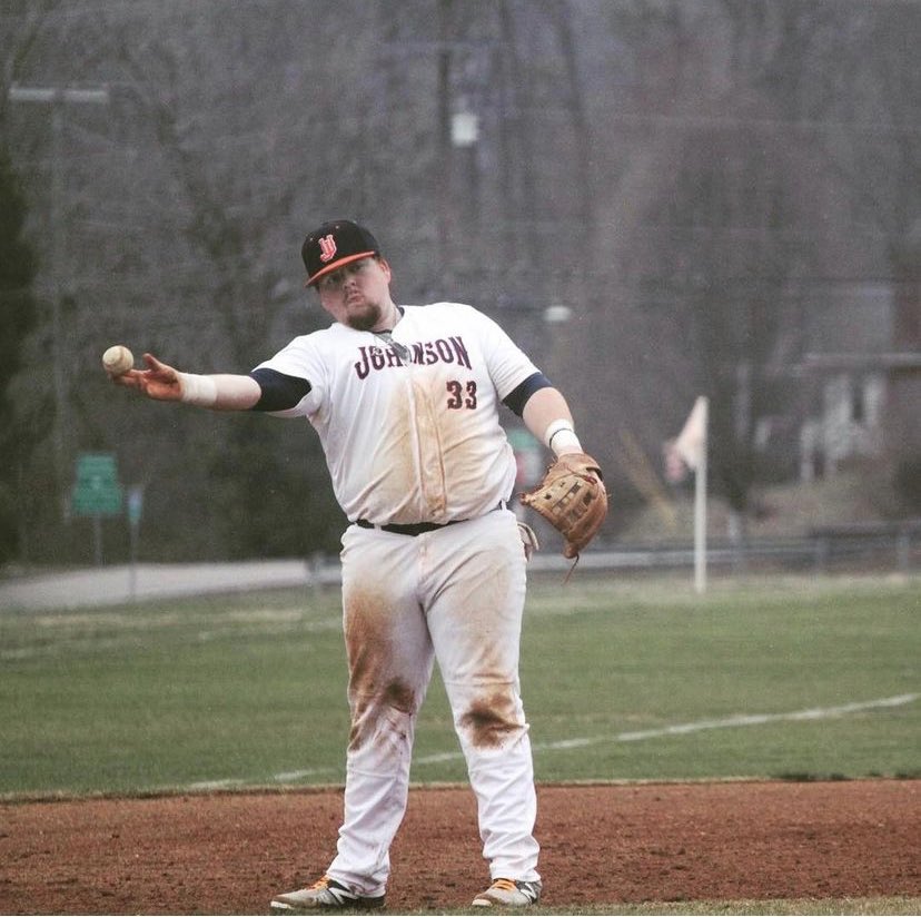 CFB247's tweet photo. Chase “Cheeseburger” Burke 
Johnson University, First Base/Third Base 2016-2019 https://t.co/YqN2sO7y4E