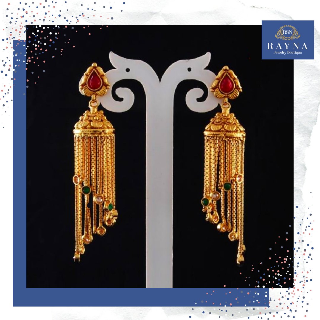 Make a Statement at your next event with our exquisite gemstone tassel earring! Shop Now !
#statementearring #dangleearring #dropearring #earring #tasselearring #earring #kundan #indianjewellery #indianjewelry #desi #gemstoneearring #birthdaygift #giftforher #summerbirthday