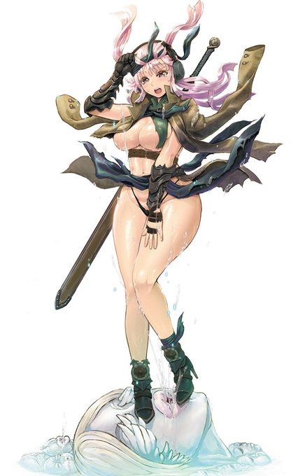 Kingdom DeathのPinup Deserter、描いたイラストみたいに塗れる自信は全然ないけど…いずれ挑戦します! 