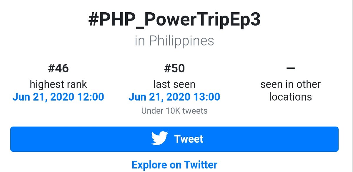 PHPPearls's tweet image. #PHP_PowerTripEp3 was the friendly war between Team Kappu and Team Kuuri supporters. 

Highest Rank: 46th
June 21, 2020

PHP IS COMING
#PressHitPlay
@presshitplay