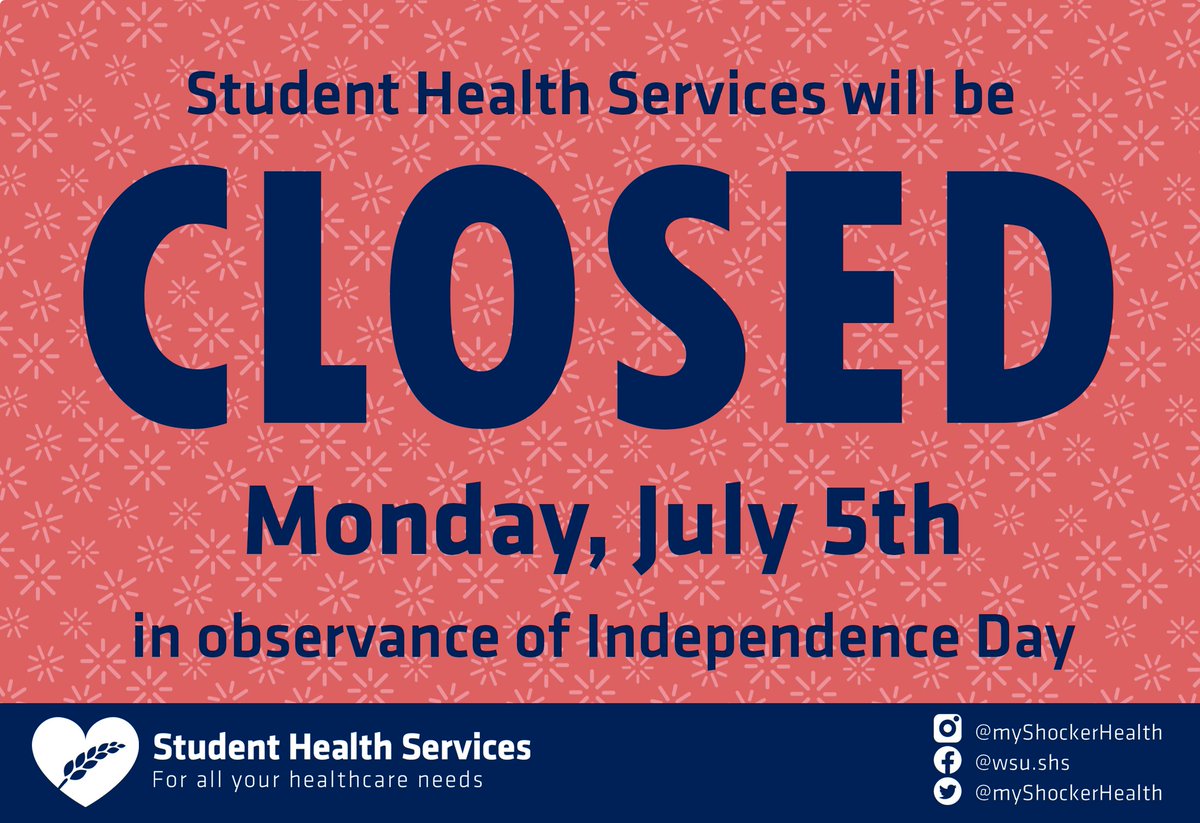 WSU Student Health Services (@myshockerhealth) on Twitter photo 