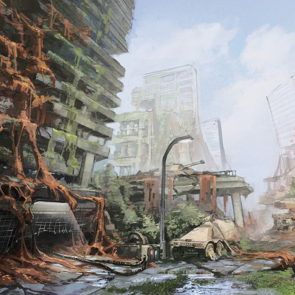 team_serpico's tweet image. Early concept of game location (exteriors)

#projectb #conceptart #indiedev #indiegame #indie