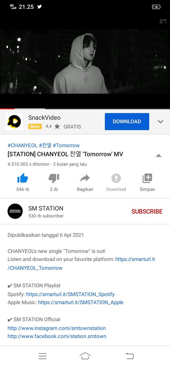 loeysiimp's tweet photo. @ChanyeolGlobal Tomorrow by Chanyeol ๐
#TomorrowTeam
#LOEYStreamingBattle
#CHANYEOL #์ฐฌ์ด https://t.co/ccDM5JeMeS