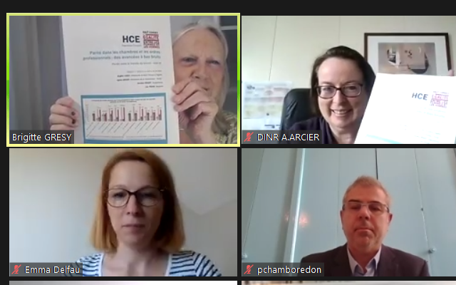 Le <a href="/HCEfh/">Haut Conseil à l'Egalité</a> publie ce jour un rapport intitulé « Parité dans les chambres et les ordres professionnels : des avancées à bas bruits », dernier volet de la trilogie consacrée à la #parité dans le monde du travail. <a href="/BrigitteGresy/">Grésy brigitte</a> <a href="/agnes_arcier/">arcier agnes</a> 

👉 Rapport : bit.ly/2TxKr8q