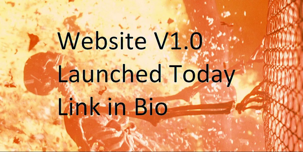 burninator12's tweet photo. Website V1.0 Launch https://t.co/FNMs0W3u3Z https://t.co/9FACcx1lZw