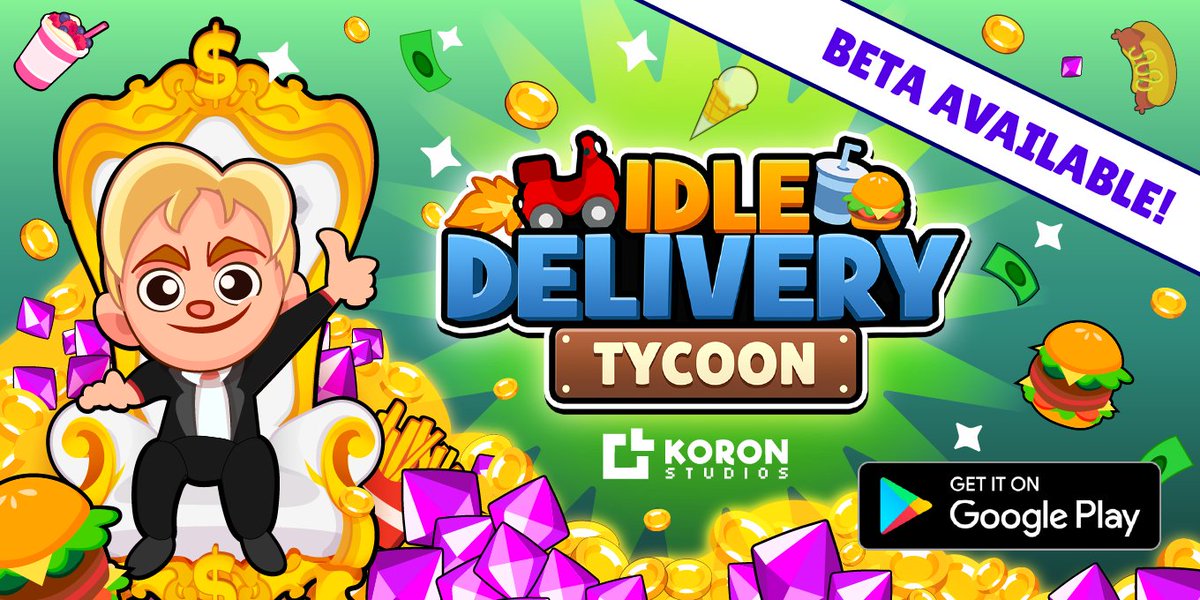 The first Update of Idle Delivery Tycoon is here!!!
- NEW FEATURE: Build suppliers' buildings and improve your food production!!!
- Improved progression!!! Upgrade easier, reach further!!!
- More content!!! Discover the new meals, vehicles and staff members!!!
- And much more!!!