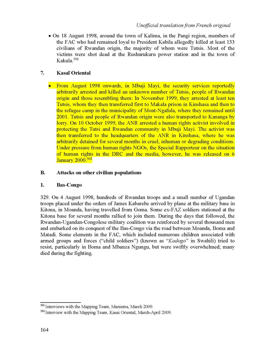 UN Mapping Report tweet media