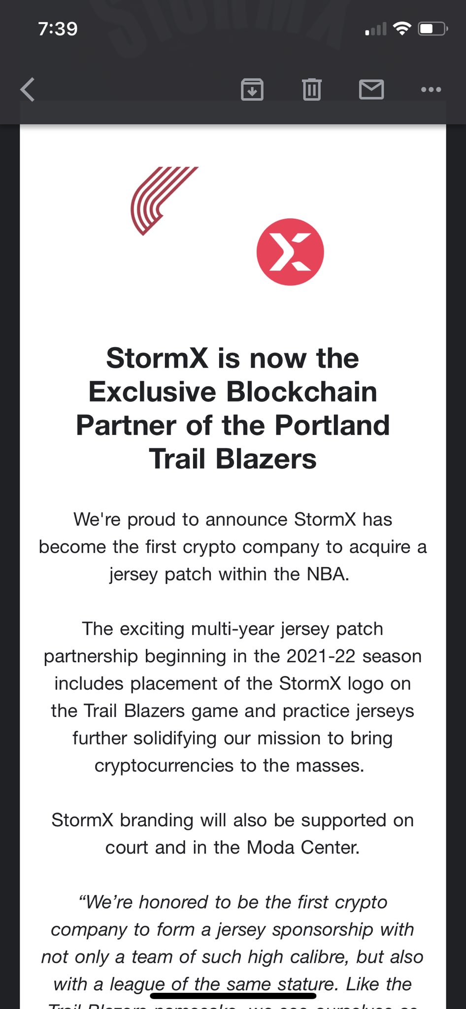 Hexleon Ohh Stormx Made It To The Pacificanorthwest Let S Go Trailblazercommunity Welcome To The Cryptocommunity T Co 9w90iqrm9k Twitter