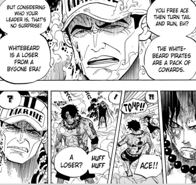 Feral 🎄 on X: At 17 Ace leaves Luffy to become a sail the seas