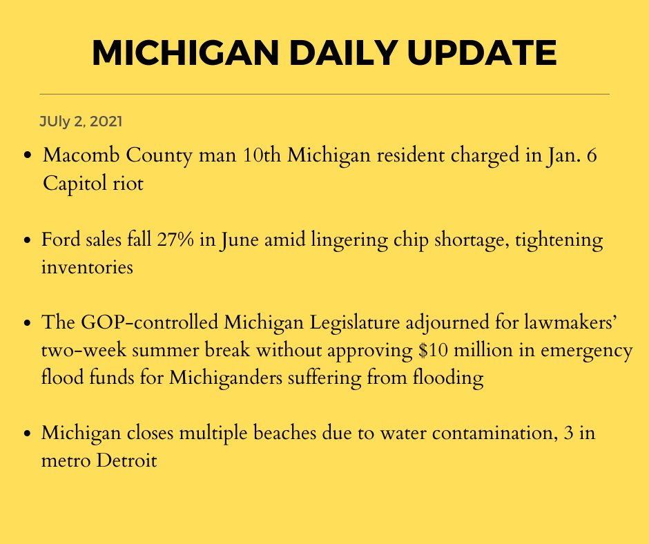 UpdateMichigan's tweet image. #michigan #news