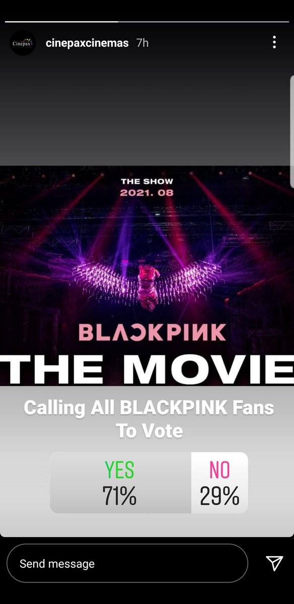 BP_Pakistan's tweet photo. Calling all the Pakistani #blinks to vote on @cinepax_cinema's story...  

🔗https://t.co/vclG1na442

@blackpink #THEMOVIEinPAKISTAN #BlackPinkTheMovie https://t.co/62lYA3MYRX