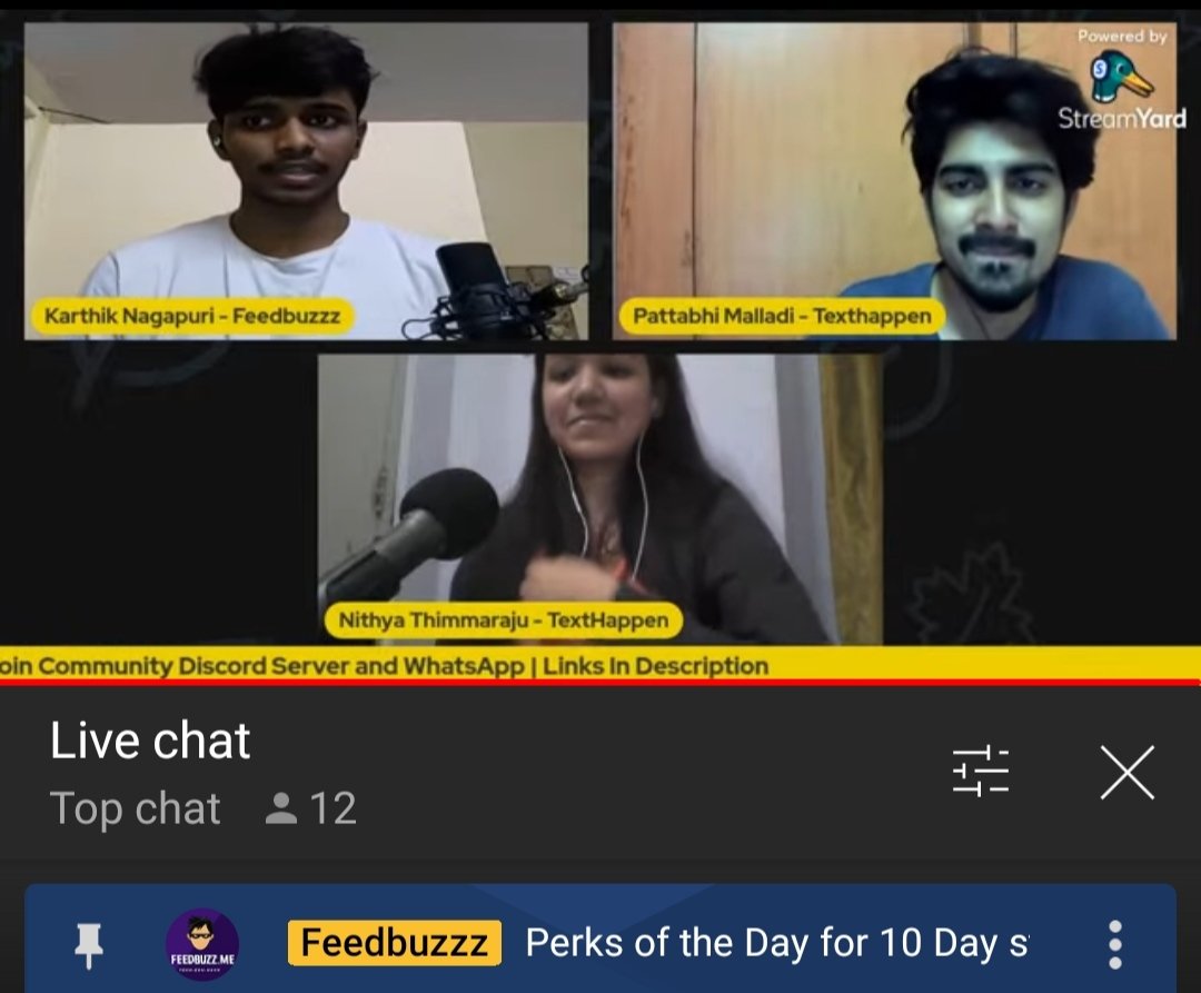 KothaMadhaviRe1's tweet photo. Day 10 skill up session:
Thank you so much guys for your valuable skillup sessions for 10 days. You guys made the sessions interactive and fun. I really enjoyed these sessions.
Cheers to the team
#texthappen #feedbuzz https://t.co/j76EsQSLza