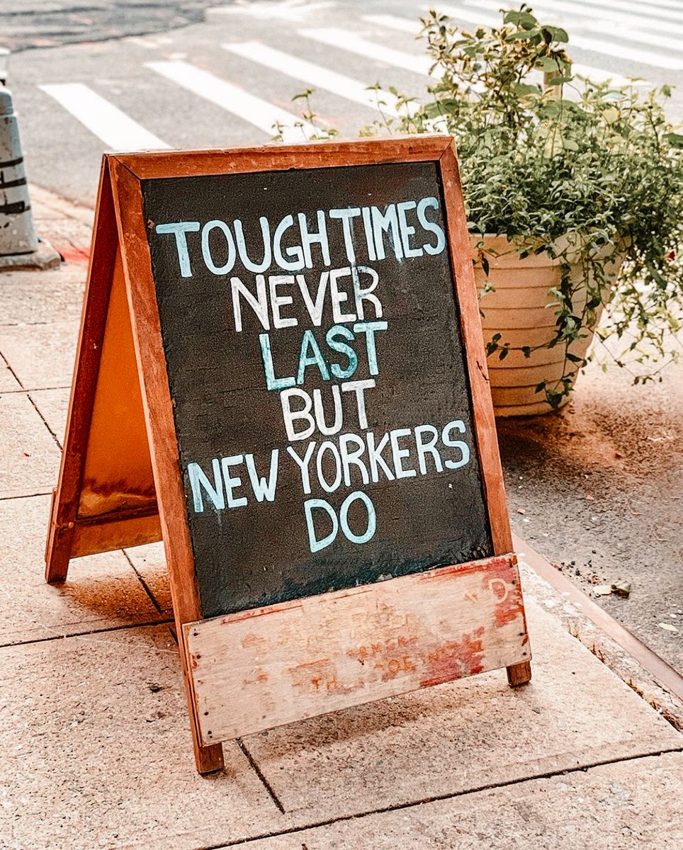 New York Tough!

New Yorkers we made it! ♥️ We are officially back to normal!

How are you planning to spend your first weekend in fully opened NYC?