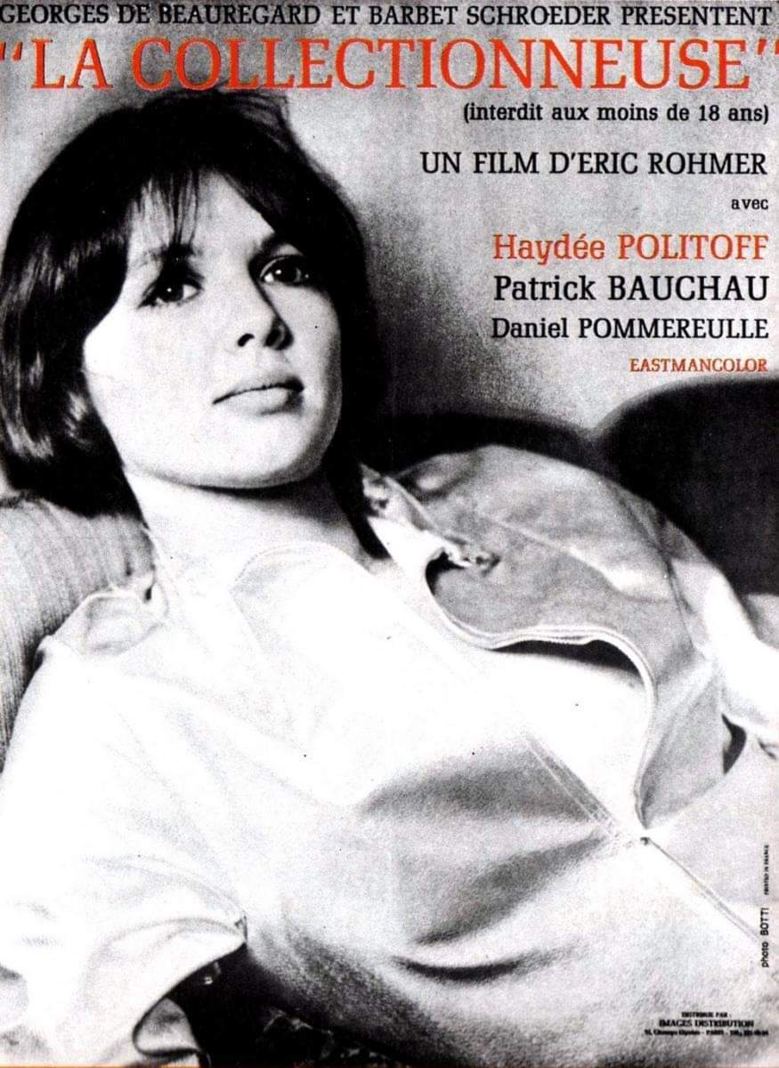 BreakfastAtCine's tweet photo. La Collectionneuse is available to stream on @mubiindia
#LaCollectionneuse #EricRohmer #FrenchCinema #France https://t.co/u5RZZaOlvu