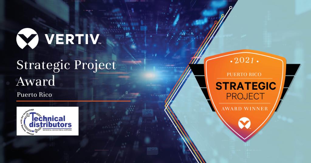 VertivLATAM's tweet image. Anualmente los Vertiv Partner Awards reconocen los éxitos e innovaciones sobresalientes de nuestros socios. Felicitamos a Technical Distributors por ganar el premio STRATEGIC PROJECT entregado ayer durante el LATAM Velocity Partner Summit 👏 
#VertivPartners #StrategicProject