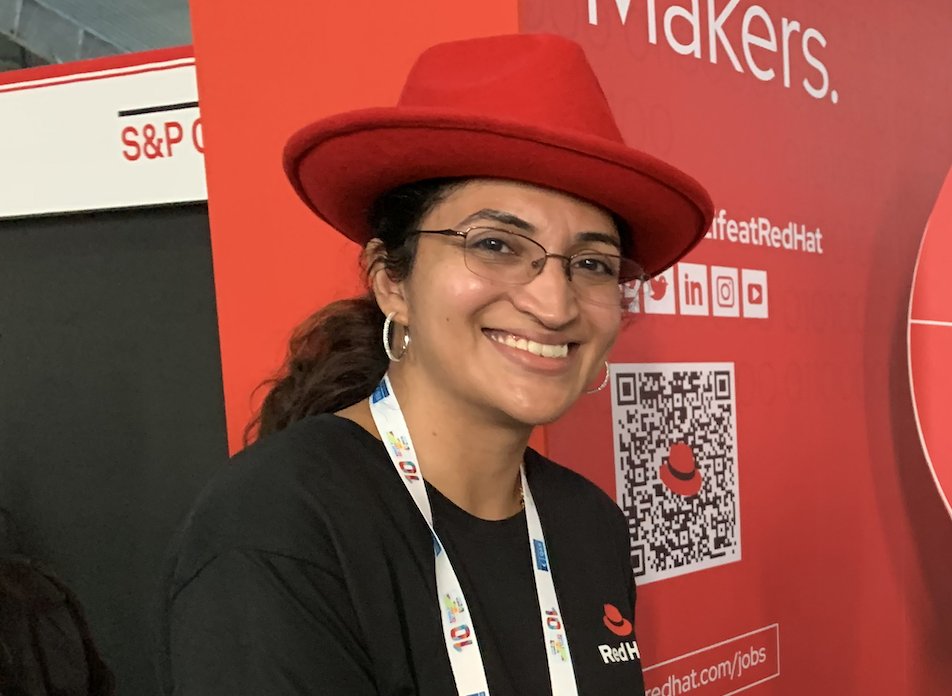 RedHatJobs's tweet photo. Nimisha in Bangalore said open culture to her is trust and transparency. She believes this enables us to work towards delivering the best for our projects, communities, and customers. What is open culture to you? #LifeAtRedHat https://t.co/0xzeupdcI6