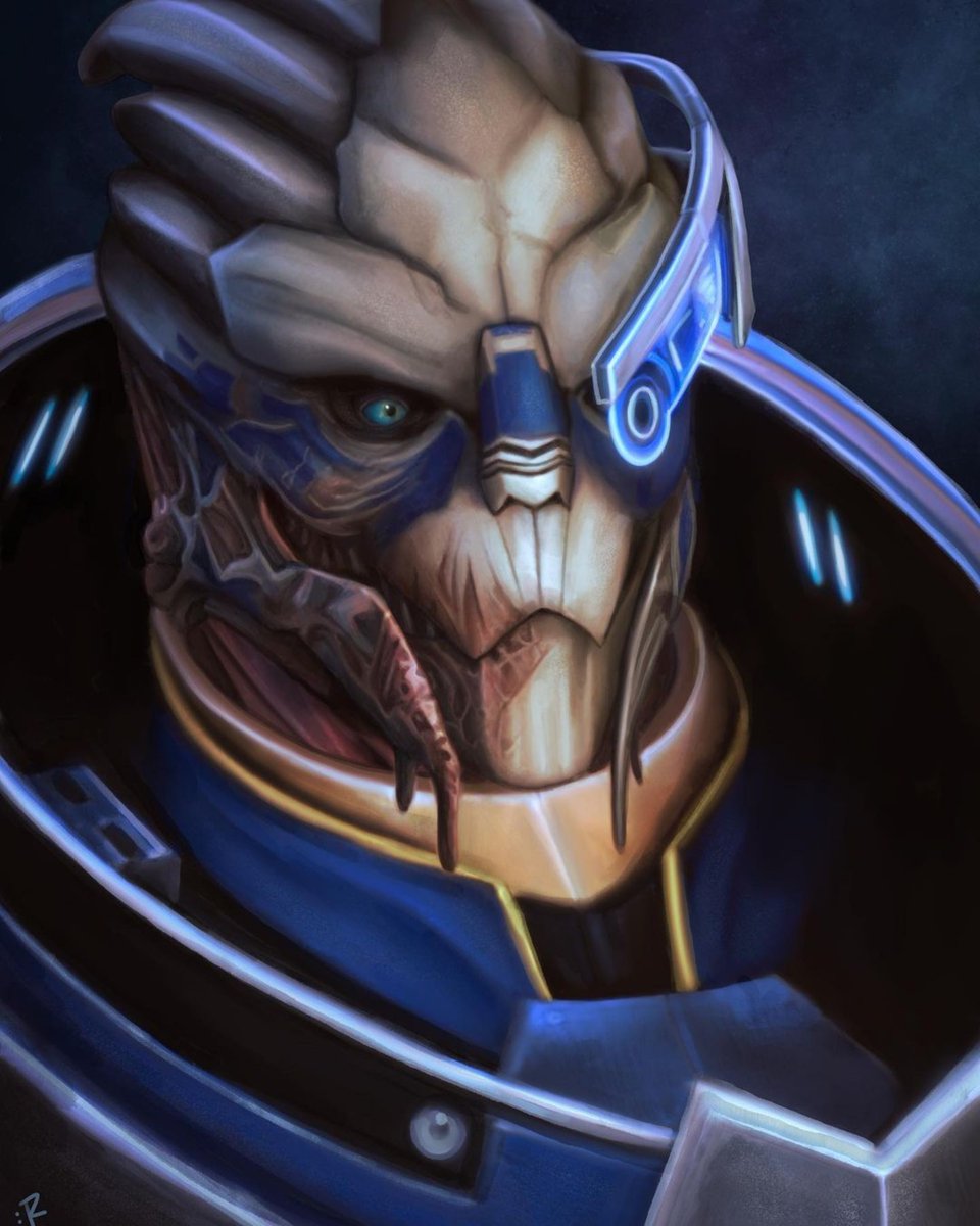Garrus Vakarian fan art.