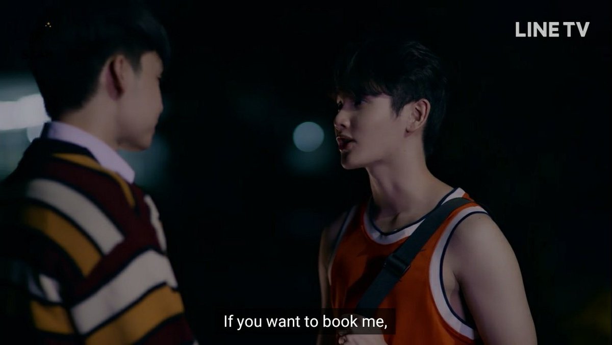 flag_wasuthorn's tweet photo. "Book"? Really? Do you need a massage or something? 🤣 #TopSecretTogether #ได้ครับพี่ดีครับน้อง #TST_EP8 https://t.co/6yZLtNutWy