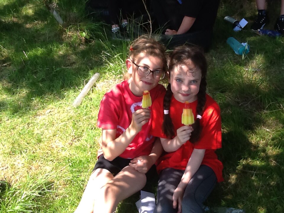 TroonHolly's tweet photo. Cooling off with an ice lolly after all their sports day efforts! https://t.co/FJCUQu9Cwj
