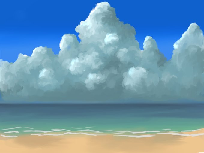 波のTwitterイラスト検索結果。