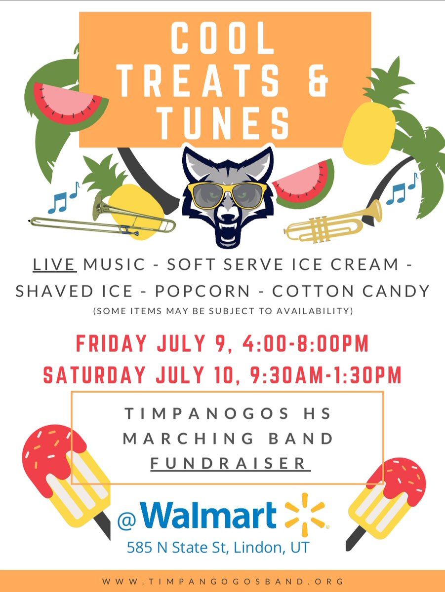 marchingtwolves's tweet image. Stop by and support the band!