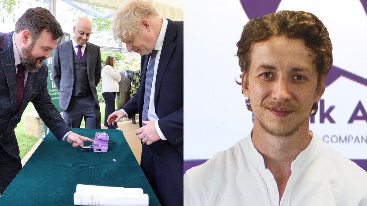 SwanseaUni's tweet photo. ππ¨@SoMSwansea PhD student Sam Lewis, @vindicopaul and tech experts @Wearevindico recently helped Downing Street launch net-zero campaign, #TogetherForOurPlanet
Vindico presented #ThinkAir - a live data air quality monitoring and measuring network
β‘ https://t.co/SKEjQuElZl https://t.co/Zztfct63yB