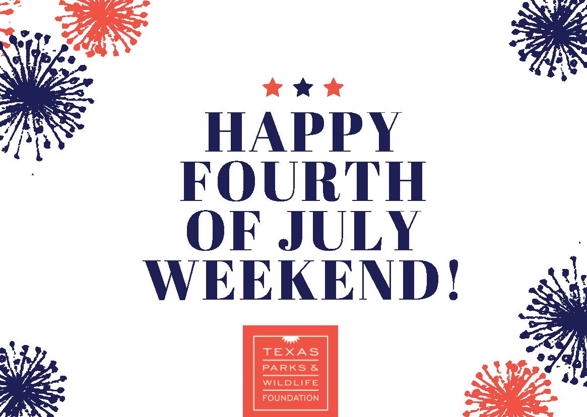 TPWFoundation's tweet photo. ๐บ๐ธ Wishing you a very happy and safe #FourthofJuly weekend! Do your holiday plans include visiting a state park? If so, let us know in the comments below! ๐บ๐ธ
#WeWillNotBeTamed #LiveAmongtheWild #JointheWildLife #TexasParksandWildlife #TexasFisheries #WildAnimalsofTexas https://t.co/FGR3pGZcOn