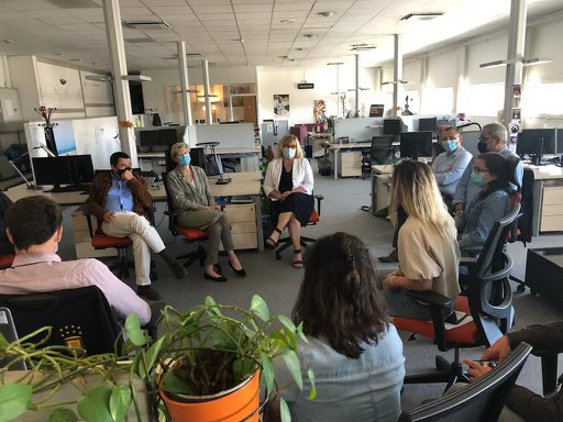 fabiennedulac's tweet photo. Des échanges passionnants avec les équipes @Orange_France et les équipes achat wholesale à Toulon ▶️ Un formidable collectif, plus que jamais au service de nos clients @FranceHeringer @BJavelot #retoursursite https://t.co/xiTS69aCFO
