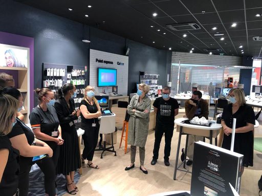 fabiennedulac's tweet photo. Des échanges passionnants avec les équipes @Orange_France et les équipes achat wholesale à Toulon ▶️ Un formidable collectif, plus que jamais au service de nos clients @FranceHeringer @BJavelot #retoursursite https://t.co/xiTS69aCFO