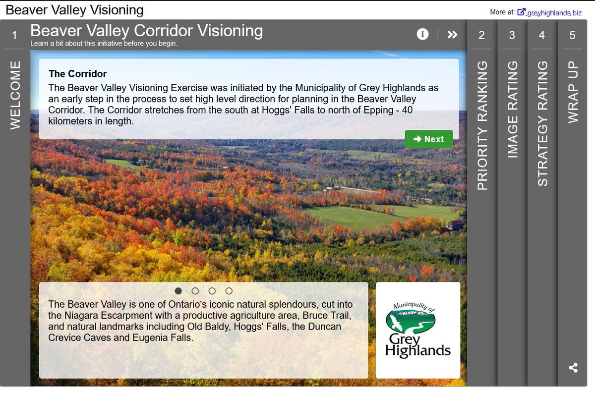 So far 61% agree that visitors should pay to visit points of interest on public lands to support enhanced management in the Beaver Valley Corridor. 
metroquestsurvey.com/k0c5n @greyhighlands1
What do you think? Take the survey.