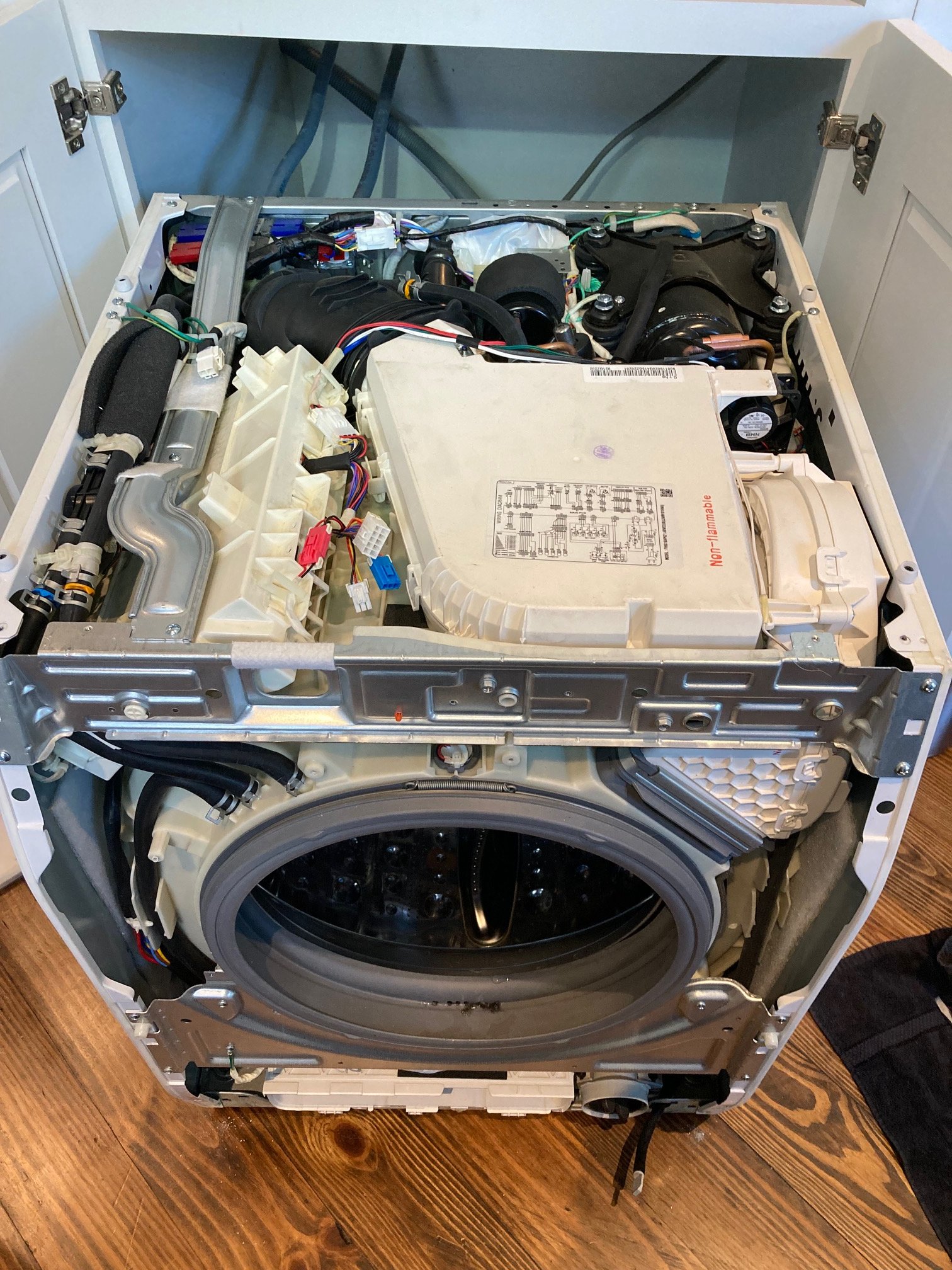 Lg washer on sale dryer combo repair