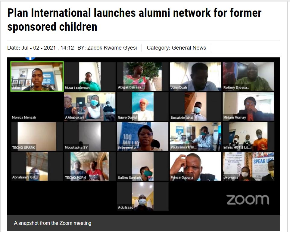 Plan International Regional Alumni Network tweet media