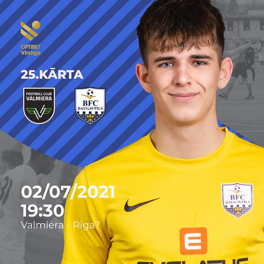 BFC Daugavpils (@daugavpilsbfc) on Twitter photo Jau pēc vairākām stundām tiekamies ar <a href="/valmierafc/">Valmiera FC</a>! Spēle notiks Rīgā, tiekamies Daugavas stadionā! Jau pēc vairākām stundām tiekamies ar <a href="/valmierafc/">Valmiera FC</a>! Spēle notiks Rīgā, tiekamies Daugavas stadionā!