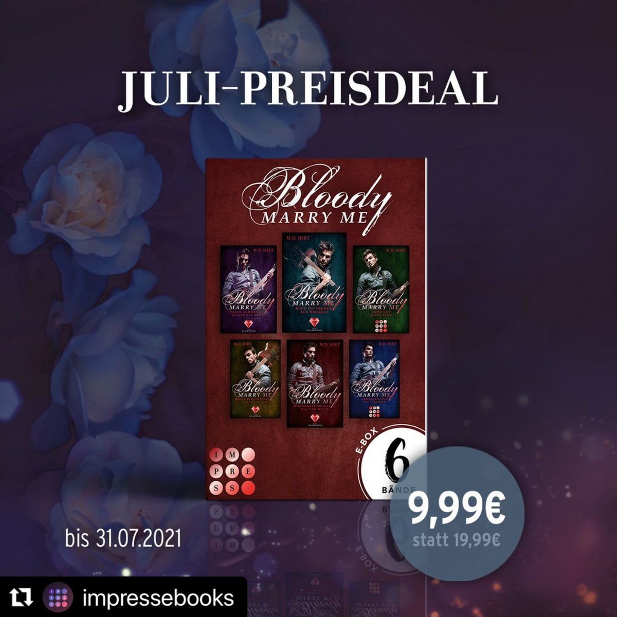 kitadhirt's tweet photo. Meine eBooks sind gerade als eBox reduziert - ihr bekommt alle 6 Bände für nen Zehner (bzw. 9,99€) ;) statt sonst für 19,99€! Schlagt zu wenn ihr schon immer mal was über meine Vampir-Rockstars lesen wolltet ;) RT gern gesehen https://t.co/AXjDRjaRGh https://t.co/4Ky07OBb2g