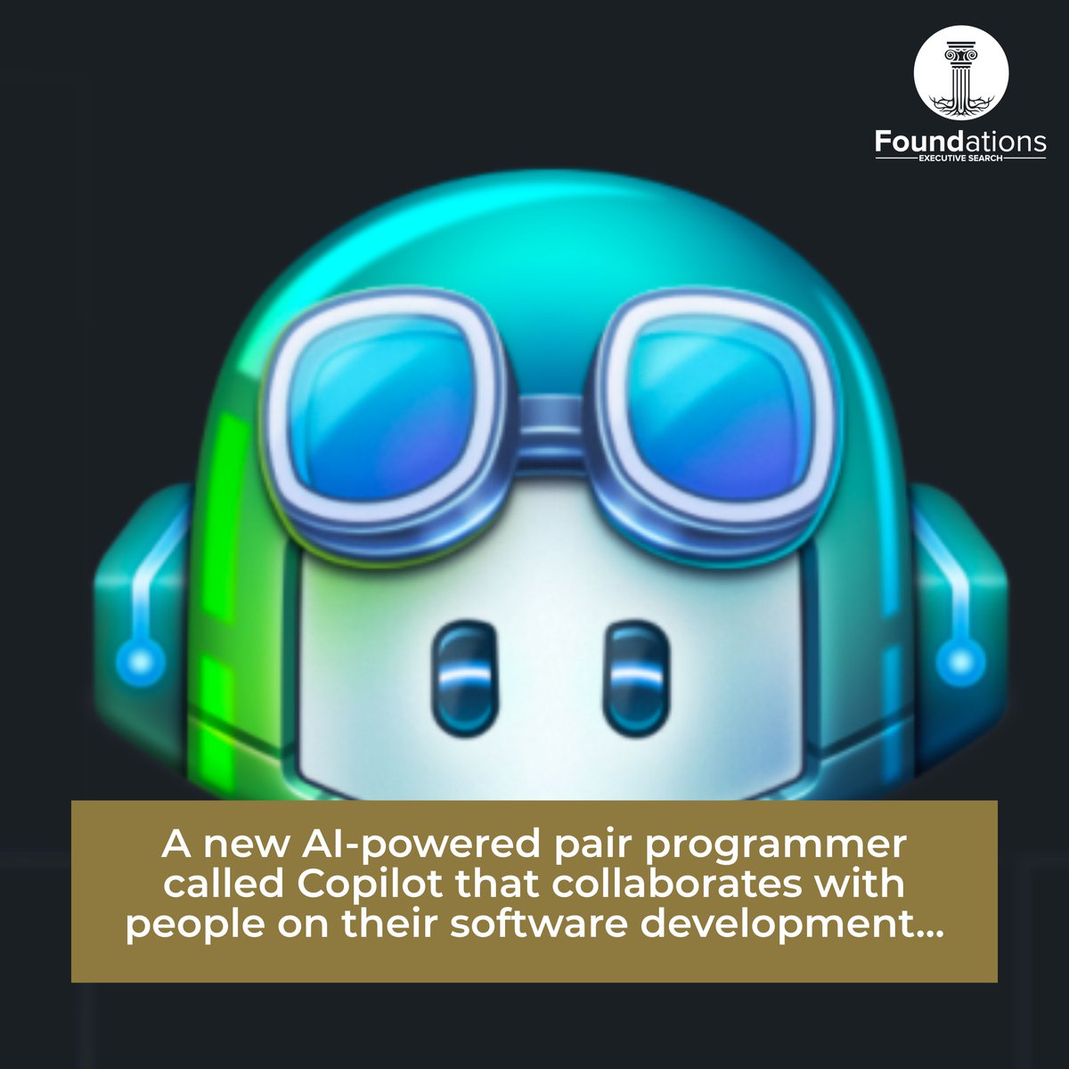 FoundationsExec's tweet photo. Copilot’s OpenAI Codex interprets comments &amp; logic assembling the code helping developers learn &amp; write code faster – https://t.co/u2D5sV9QEa

#FoundationsExec #FoundationsRecruitment #CyberSecurity #GitHub #OpenSource #IT #TechNews #TechInsights #Data #Coding #Devs #NewBlog https://t.co/BkpePGraZ9
