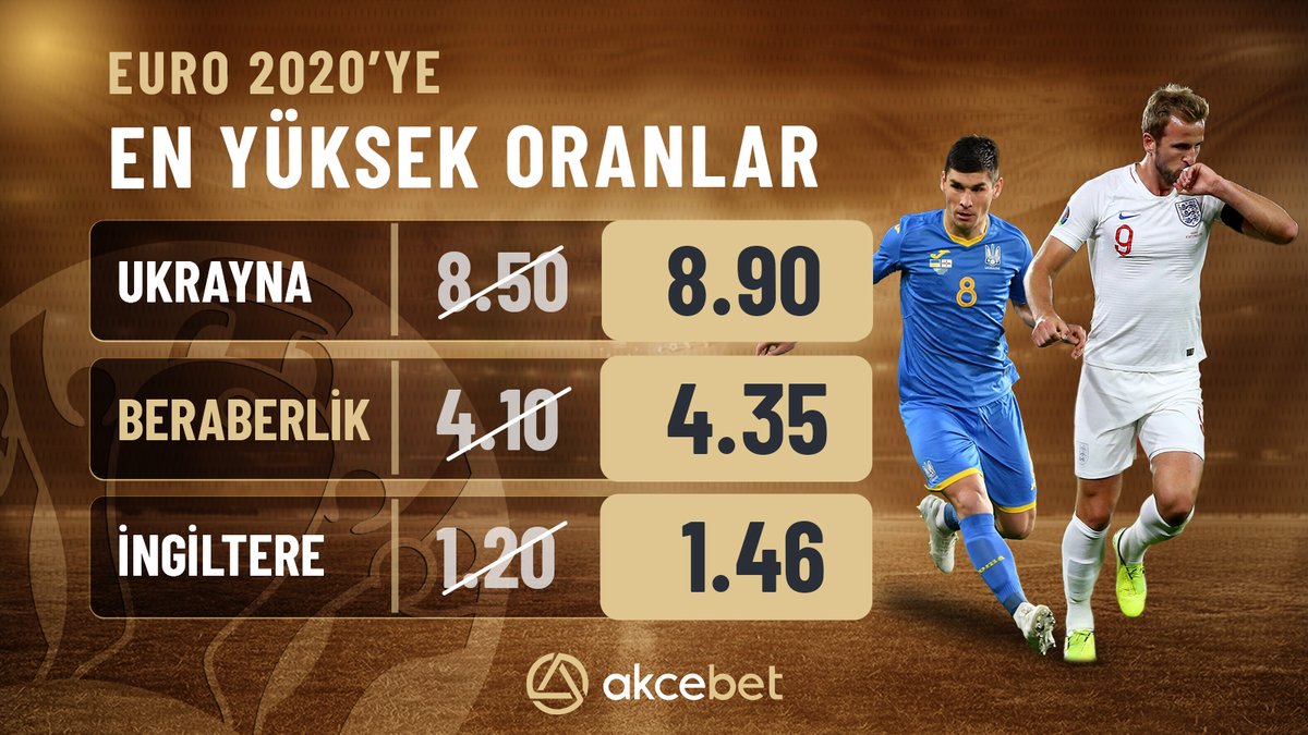 EURO 2020'de yarı finale yükselecek olan takımın belli olacağı maça en yüksek oranları kaçırma!

En Yüksek Oranları Almak için: heylink.me/Akcebet/