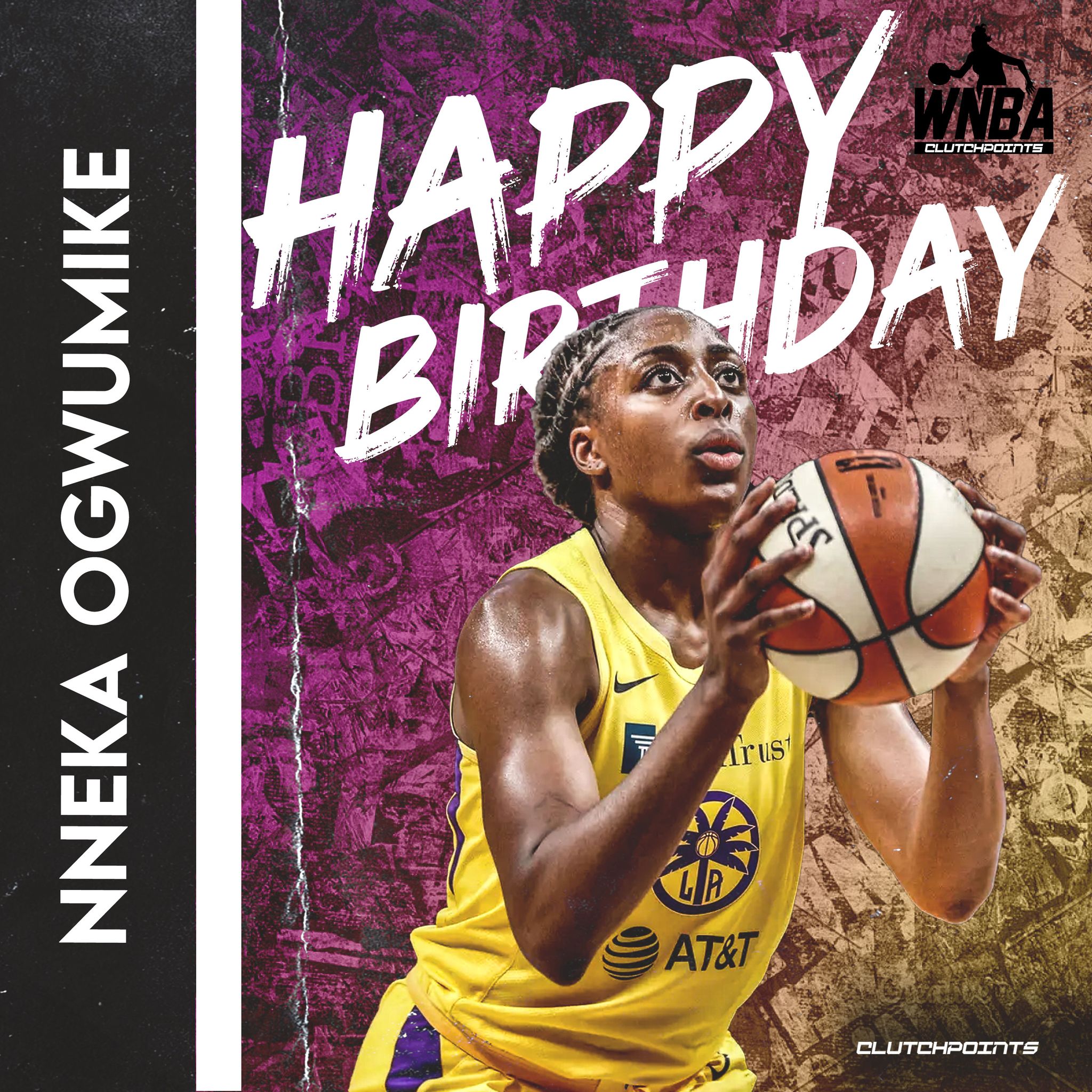 WNBA fans, let\s all greet Los Angeles Sparks star Nneka Ogwumike a happy 31st birthday!  