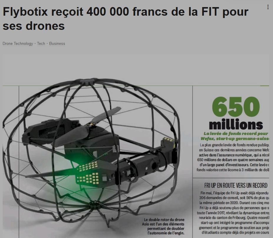 Flybotix is in the latest edition of the popular @PMEmagazine_ !

Discover the article on the paper or digital version 😉
#indoor #drone #inspection