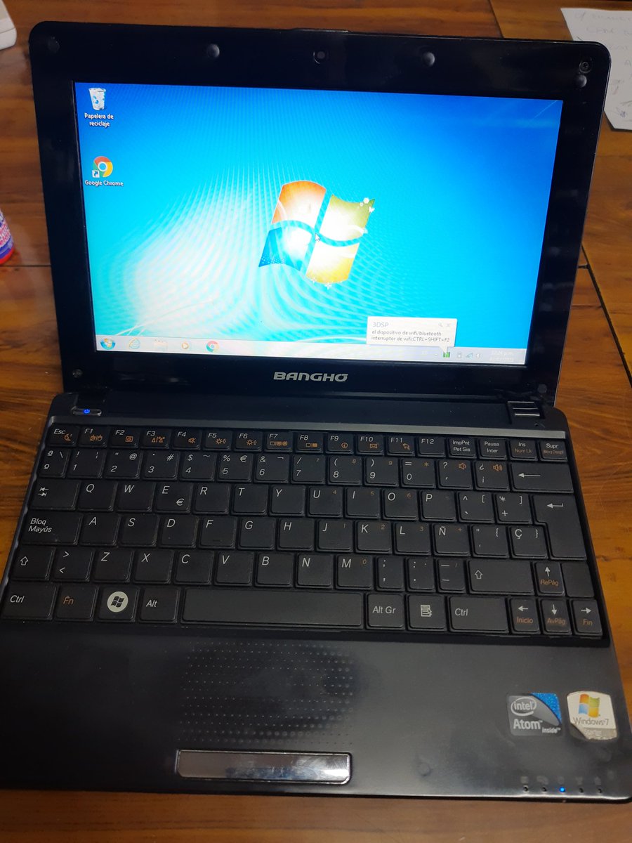 A esta Banghó B-X0X1 se le realizó cambio de disco rígido y reinstalación de Windows 7 y otros programas.

Por este y otros trabajos podés consultarnos al 15-6163-9034 o visitarnos en fixfinder.com.ar

#netbook #banghó #soportetécnico #ArregloDeComputadoras #ITSupport