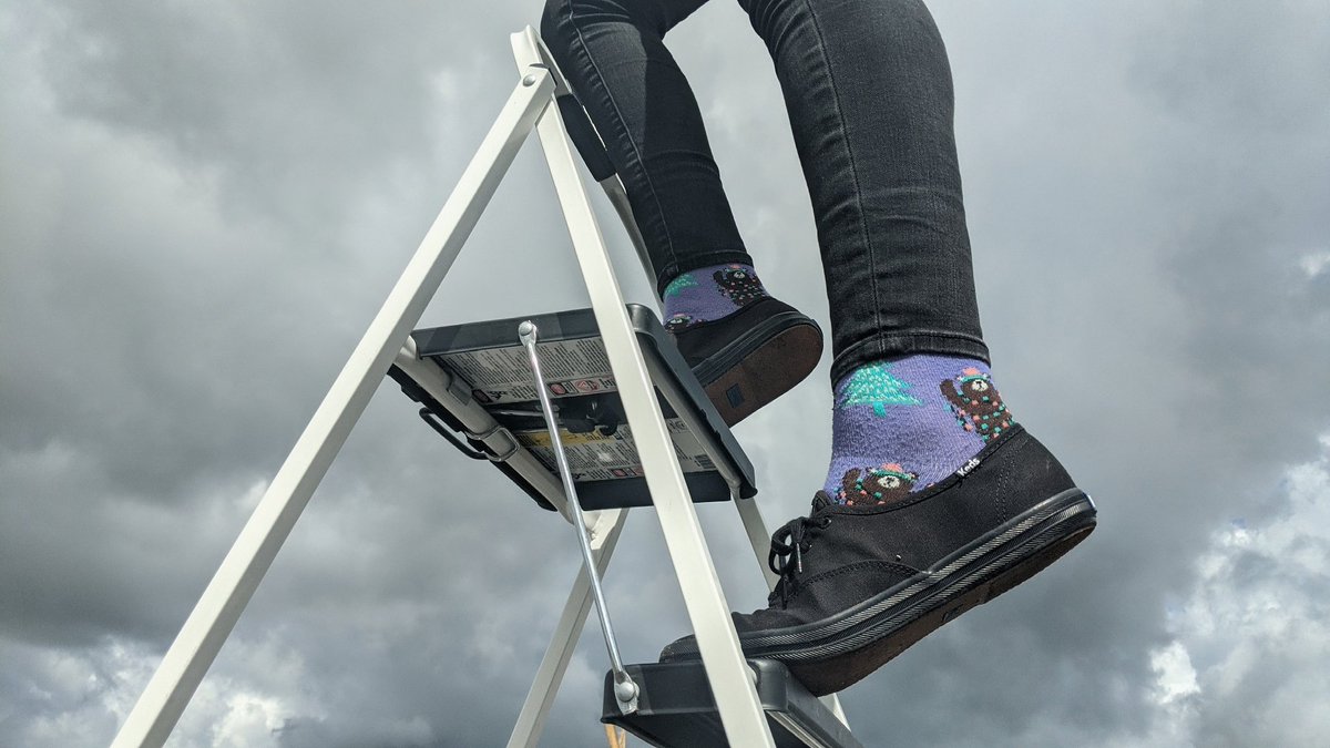 Climbing above the haters. Were you bullied for not owning No-Show socks in the early 2000s? Share your story and join the movement. #AllSocksAreBeautiful