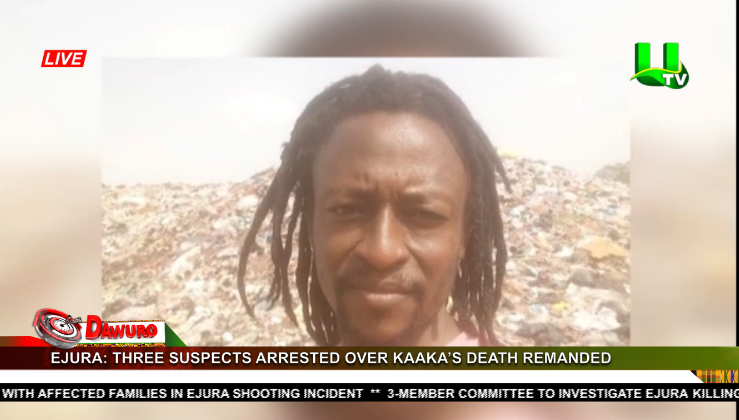 utvghana's tweet photo. #DAWURO

Ejura: Three suspects arrested over Kaaka’s death remanded

#UTVGhana #UTVNews #DespiteGroup https://t.co/Gw4FVoi8iI