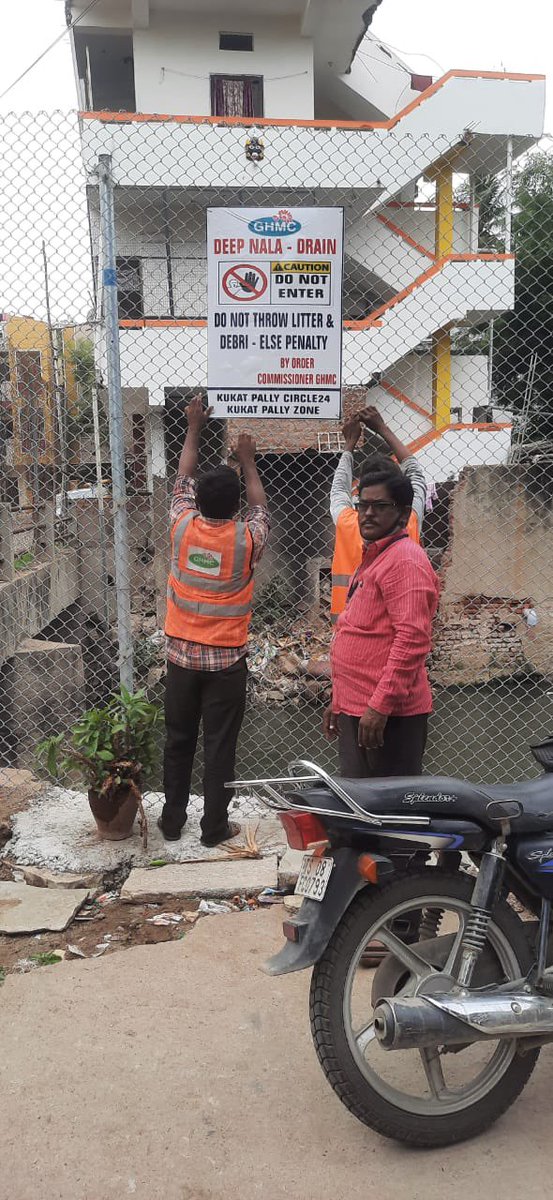 Dy. Commissioner Kukatpally (@dc_kukatpally) on Twitter photo Gauges and Caution boards fixed near Nalas to monitor flow levels and to alert citizens #Kukatpallycircle
@zckukatpally
<a href="/CommissionrGHMC/">Commissioner GHMC</a>
@GadwalvijayaTRS
<a href="/arvindkumar_ias/">Arvind Kumar</a>
@KTRTRS Gauges and Caution boards fixed near Nalas to monitor flow levels and to alert citizens #Kukatpallycircle
@zckukatpally
<a href="/CommissionrGHMC/">Commissioner GHMC</a>
@GadwalvijayaTRS
<a href="/arvindkumar_ias/">Arvind Kumar</a>
@KTRTRS