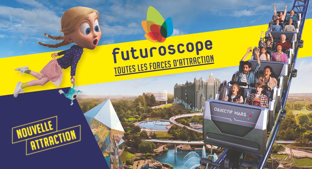 lequipedusoir's tweet image. 🎁CADEAU🎁

Ce soir, on vous offre un week-end pour deux personnes dans le superbe parc d'attraction @futuroscope

Pour gagner : RT + Follow 
@lequipedusoir et @futuroscope 🤩🚀🎢
 
Rendez-vous dans l'émission pour le tirage au sort ! #EDS