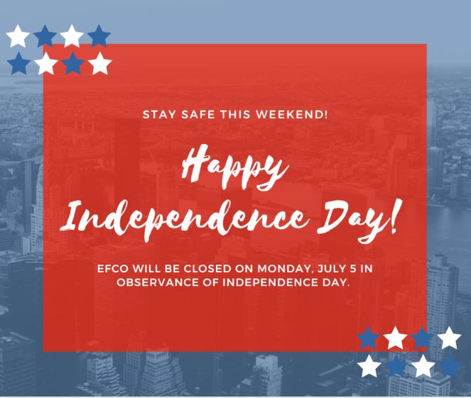 Wishing you a wonderful 4th of July!