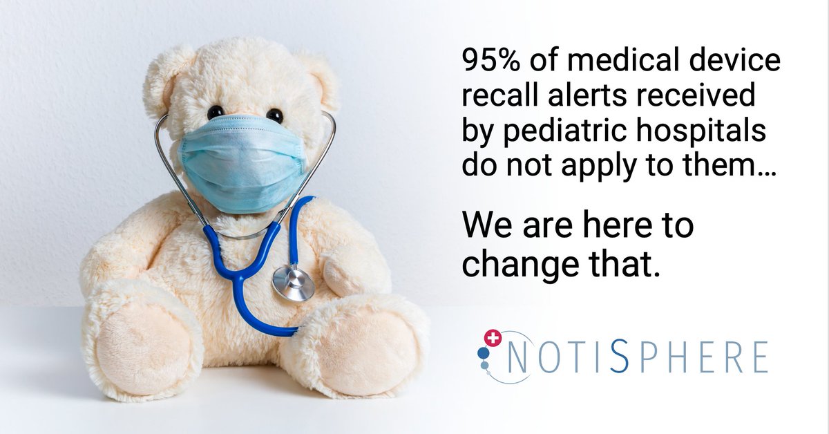 Kids aren’t like adults and neither are the supplies- NotiSphere makes managing recalls simpler.
lnkd.in/dAn6e3v
#pediatriccare #pediatrics #patientsafety #pediatricsurgery #hospitalsupplychain #healthcareinnovation #healthcaresupplychain