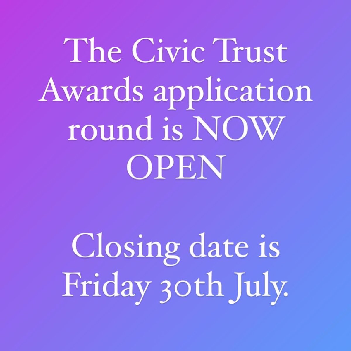 Selwyn Goldsmith Awards tweet media