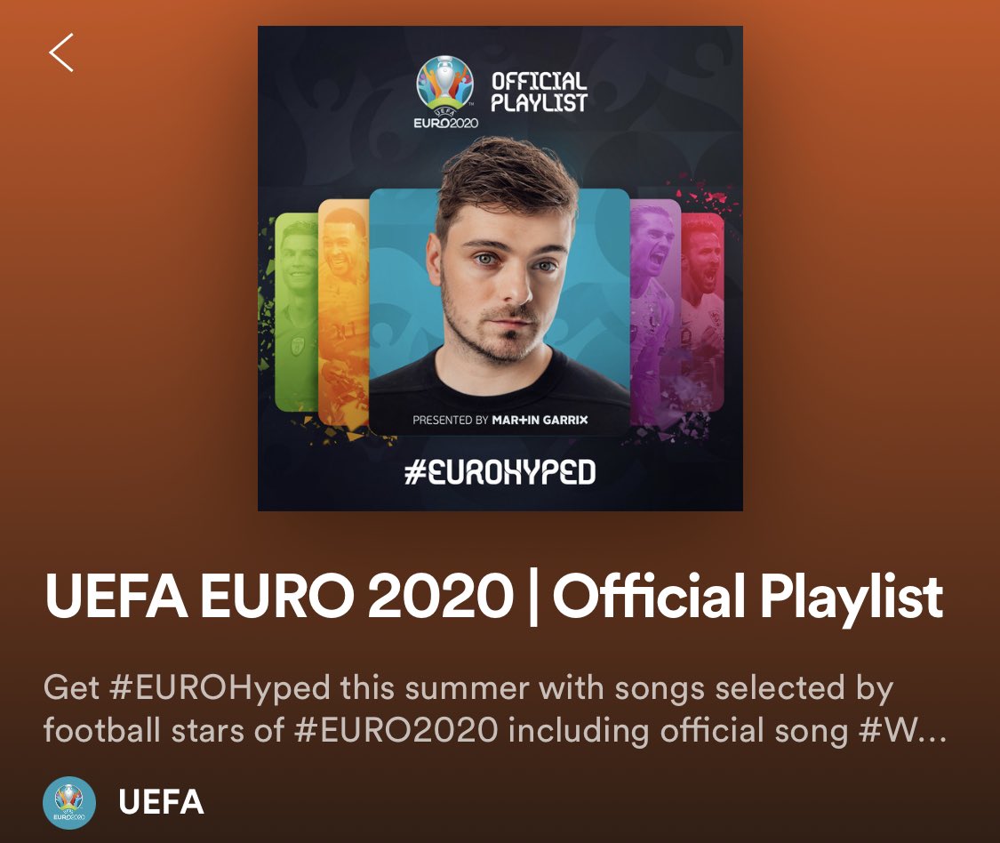 Euro 2020 song