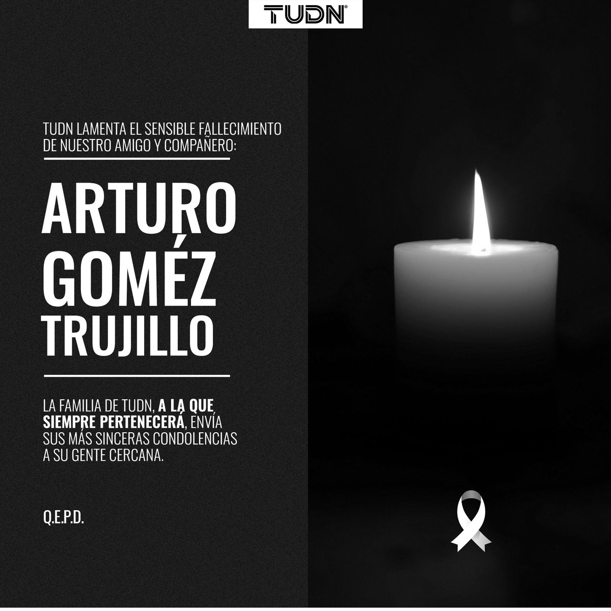 TUDNMEX's tweet photo. Descansa en paz, amigo. Gracias por todo 🕊 https://t.co/QJqZr2gwYl