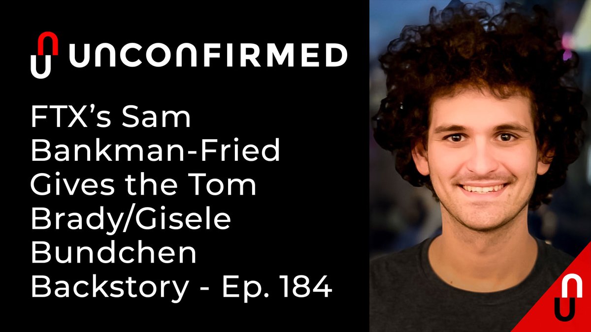 laurashin's tweet photo. On Unconfirmed, Sam Bankman-Fried ( @SBF_Alameda ) talks…

- FTX’s love affair with sports sponsorships

- what he looks for in an ad deal

- tokenized stocks

- his regulatory wishlist

- the gray area of tokens being considered securities

Full Episode: https://t.co/0JqlPc2l1v https://t.co/fUFZiH03jD