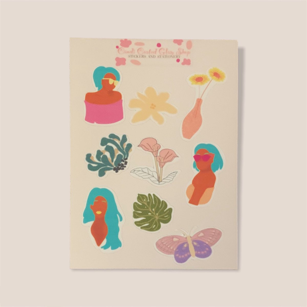 CandiGlamShop's tweet photo. We love them, and you will too! Summer Vibe Girls Theme Stickers 
➤ $ 2. 
➤ https://t.co/wKd4OVC5BH #stickershop #plannergoodies https://t.co/Q9oLSICmNu